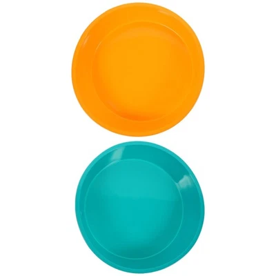  2 Stück 20,3 cm DIY Silikon-Mousse-Teller, Kuchenform, Comal, runde Backform, - Bild 1 von 4