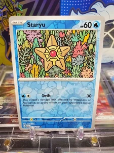 Staryu 120/165 Reverse Holo Common Pokemon TCG S&V English 151 - Picture 1 of 2