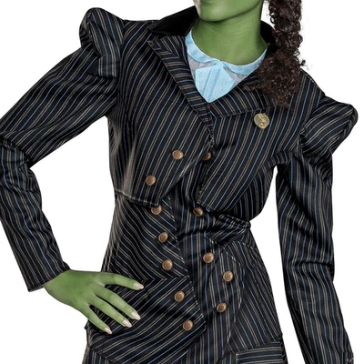  Deluxe Wicked Elphaba Shiz University Dress Costume - Disguise - Image 1 of 3
