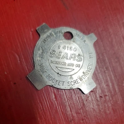 Craftsman  Vintage Sears Roebuck & Co. 4 Way Pocket Screwdriver - Image 1 of 4