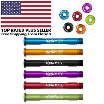 HardLite Front Thru Axle For CX Gravel - E-Thru Road Cyclocross 15mm x 125mm - Image 1 of 2