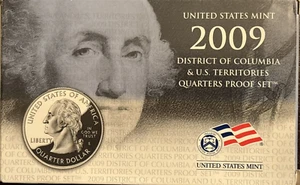 2009 DC and US Territories Quarters Proof Set - Picture 1 of 13