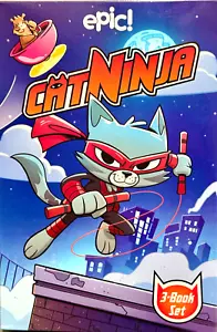 CATNINJA 3-Book Boxed Set, Like New - Picture 1 of 6