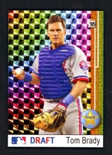 *Novelty Card - Tom Brady 1995 Draft Pick Montreal Expos