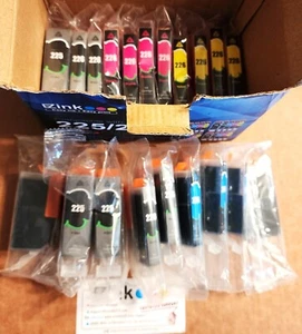 New EZink 225/226 Ink High Yield Value Pack 4 PGBK, Black, Cyan, Magenta Yellow - Picture 1 of 3