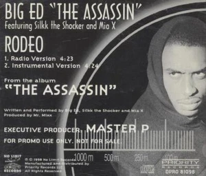 Big Ed "The Assassin" Rodeo PROMO MUSIC AUDIO CD Mia X Silkk Master P Radio Inst - Picture 1 of 1