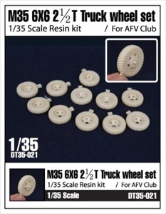 DT35021 1/35 M35 6X6 2-1/2ton truck whee set (for AFVclub)) - Picture 1 of 2