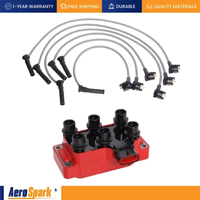 1 Energy Ignition Coil & Wireset for 99-10 Ford Explorer Sport Trac 4.0L FD480 - Image 1 of 4