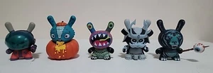 Kidrobot Dunny 3" Vinyl Figures- Various Series- Nice Used LOT of 5 - Picture 1 of 7