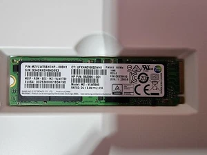Samsung MZ-VLW2560 256Gb M.2 NVMe PCIe SSD - Afbeelding 1 van 3