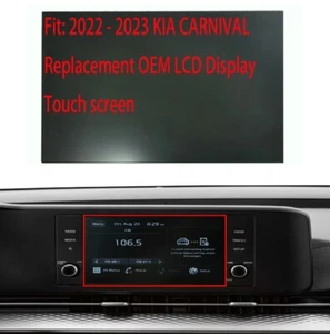 2022-23 REPLACEMENT LCD Display Touch screen KIA CARNIVAL RADIO NAVIGATION - Picture 1 of 9