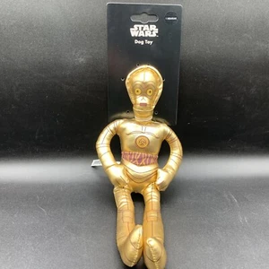 Star Wars C-3PO Disney Squeaky Dog Toy/ Plush NIP - Picture 1 of 4