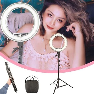 Ring Light 14" Dimmable Selfie Makeup Youtube Tripod Video Live Camera Photo UK - Image 1 of 4
