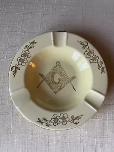 Masons ASHTRAY Masonic Freemasonry Freemason - Picture 1 of 2