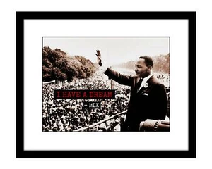 Martin Luther King Jr 8x10 photo print I have a dream quote MLK poster  - Picture 1 of 2