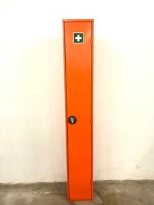 Erste Hilfe Schrank mit Krankentrage 30x20x200cm Sanitätsschrank Stehschrank - Bild 1 von 11