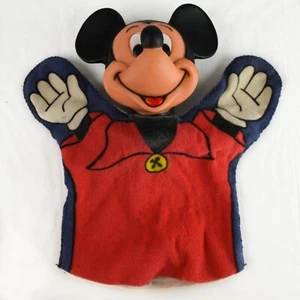 Marioneta de mano pequeña vintage de Mickey Mouse de Disney Synergistics Research Productions - Imagen 1 de 9