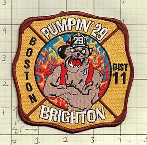 Boston Massachusetts Pumper 29 Brighton District 11 bg53 fire patch - Picture 1 of 1