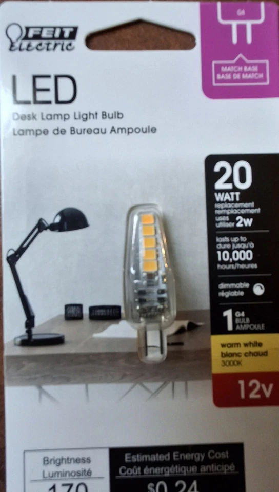 Feit Electric LED Bulb Warm White 20W Equivalence- 2Available Priced For 1- - Image 1 of 4