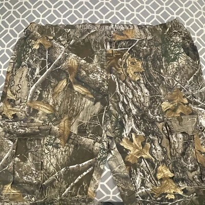 Camo Pants Realtree Edge Men's 6 Pocket 1-Zip XL (40x42) Inseam 32 Hunting - Image 1 of 4