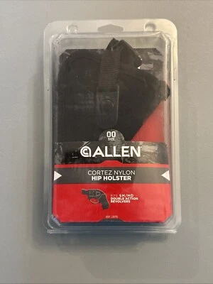 Allen Cortez OWB RH Small/Medium Revolvers 2"-3" Nylon Snap Closure Black 44800 - Image 1 of 4