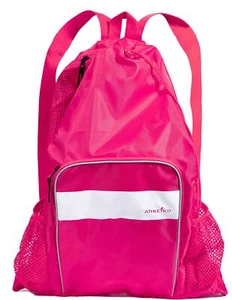 Mesh Swim Bag - Mesh Pool Bag With Wet & Dry Compartments for Swimming the Be... - Picture 1 of 7