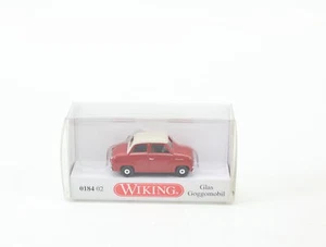 Wiking H0 0184 02 Modellauto Glas Goggomobil rot 1:87 - Bild 1 von 2