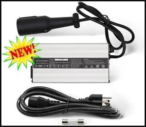 48 Volt Battery Charger 6A 3Pin Snap Head Golf Cart Club Car DS Electric Power - Picture 1 of 7