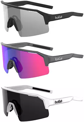 Bolle C-Shifter Semi-Rimless Sport Shield Sunglasses w/ Volt Lens - BS005 Taiwan - Image 1 of 4