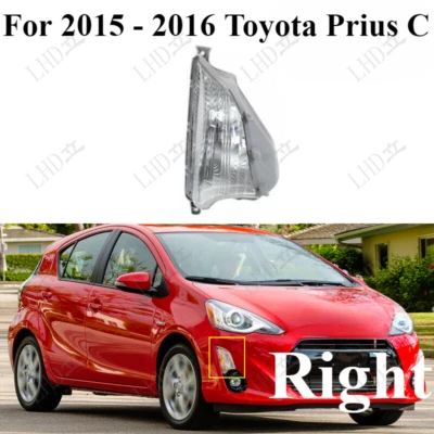 Right Front Bumper Corner Lights Turn Signal For 2015 - 2016 Toyota Prius C, — 第 1/4 张图片