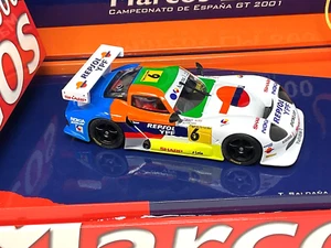 Fly Marcos LM 600 Campeonato De España GT 2001 #6 Slot Car Escala 1/32 Nuevo - Imagen 1 de 5
