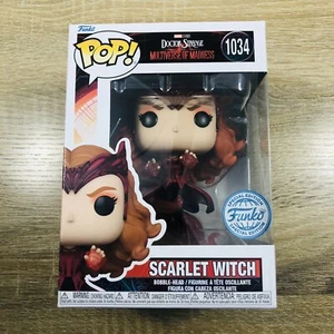 Funko Pop: Scarlet Witch #1034 Special Edition (new) W/protector Fast Delivery🚚 - Picture 1 of 10