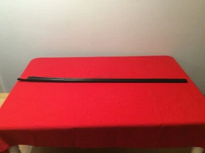 83-88 Monte Carlo SS Left Driver Black Top Drip Rail - Image 1 of 4