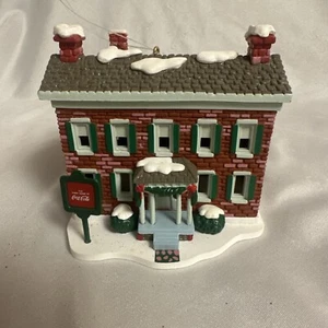 1991 Coca Cola "Pemberton House"  Christmas Ornament Trim A Tree Collection - Picture 1 of 11