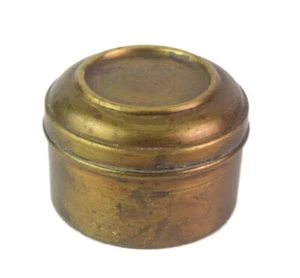 Caja de almacenamiento de anillos/alfiler de nariz/alfiler decoración tocador de latón tamaño mini G66-1328 - Imagen 1 de 8