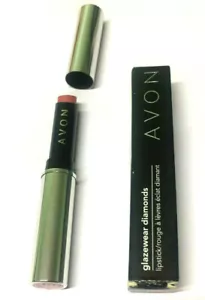 LÁPIZ LABIAL AVON GLAZEWEAR DIAMANTES/ROJO RESTONE ROSA - Imagen 1 de 2