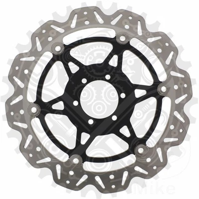 EBC Brake Disc VEE Front VR2003BLK Fit Moto Guzzi Stelvio 1200 2011 - Image 1 of 4