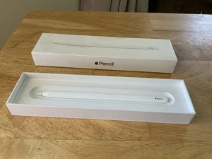 Apple Pencil Stylus (2nd Generation) - White A2051. Works Well. - Photo 1/6