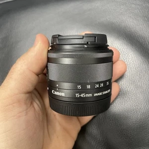 Canon EF-M 15-45mm f/3.5-6.3 Image Stabilization STM Zoom Camera Lens - READ!!! - Picture 1 of 2