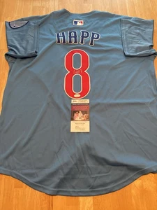Ian Happ Signed Autographed Chicgao Cubs Jersey Jsa Coa - Picture 1 of 3