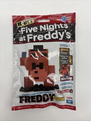 McFarlane Five Night at Freddy's 8-Bit Construction Set Freddy Series 2 Rare New - Image 1 of 4