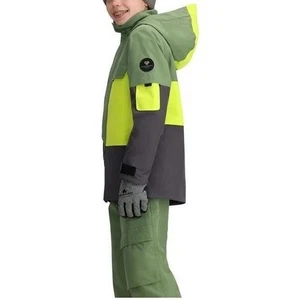 Obermeyer Axel Snow Jacket Waterproof Insulated Ski Jacket Spark Boys M / #6279 - Picture 1 of 9