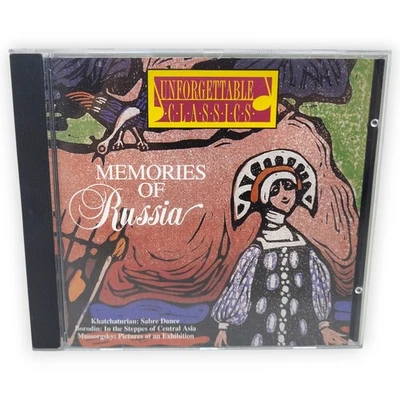 Memories of Russia Unforgettable Classics CD Audio Khatchaturian Borodin Tchaiko - Bild 1 von 4