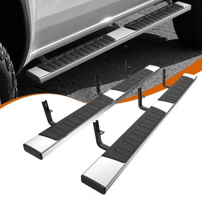 6" Running Boards Fit For 2015- 2020 2021 2022 GMC Canyon Crew Cab ABS Side Bars Foto 1 de 4