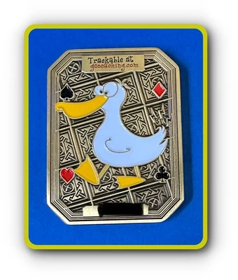 Geocoin 2007 GCC Geocoin Poker Challenge Anitque Gold Unactivated - Image 1 of 2