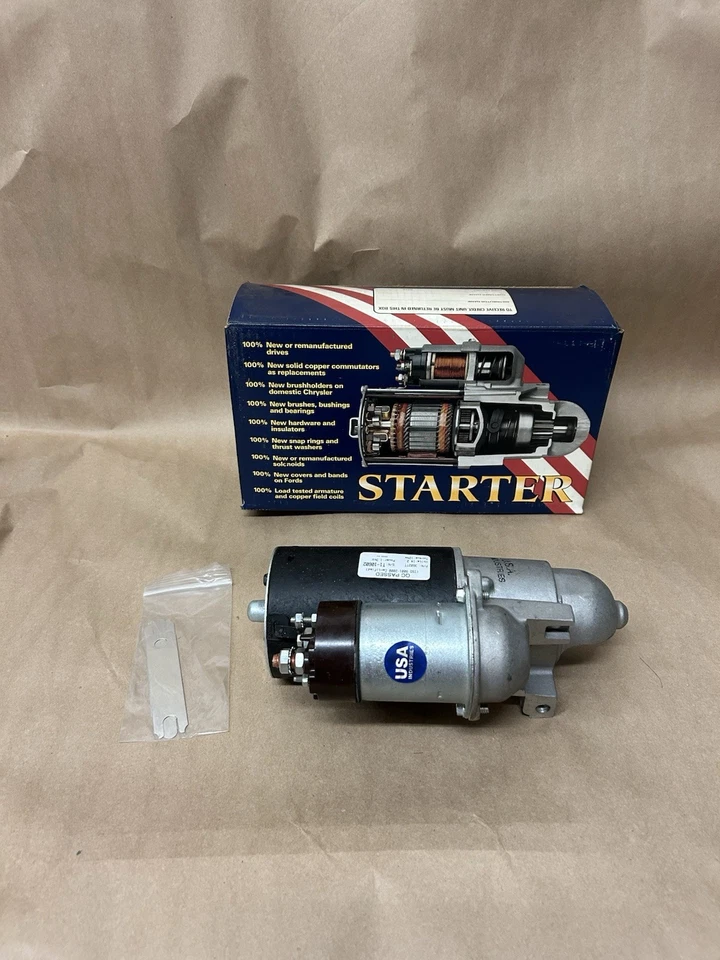 USA Industries 3602 Starter - Remanufactured, No Core Charge, Fits GM/Mopar/AMC - Image 1 of 3