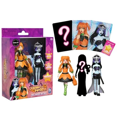PHATMOJO RARE 2025 Dress To Impress Halloween Edition Mini Doll Set of 3 + DLC
