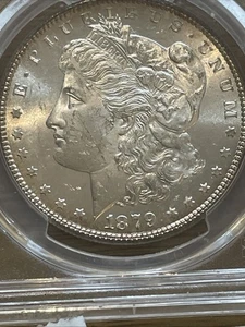 1879-S Morgan Silver Dollar PCGS MS63 90% Fine Silver - Picture 1 of 4