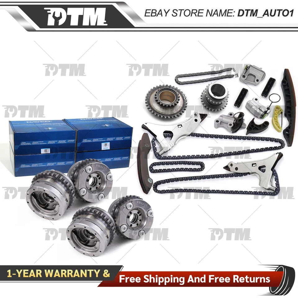 DAYCOTiming Chain Tensioner Kit For Mercedes Benz C350 E350 ML350 SLK350 3.5L — 第 1/4 张图片