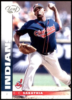 C.C. Sabathia 2002 Hoja #19 Indios MLB LEER ENVÍO GRATUITO AutographDen Foto 1 de 2
